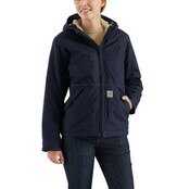 Women's Carhartt Full Swing Quick Duck Jacket in navy